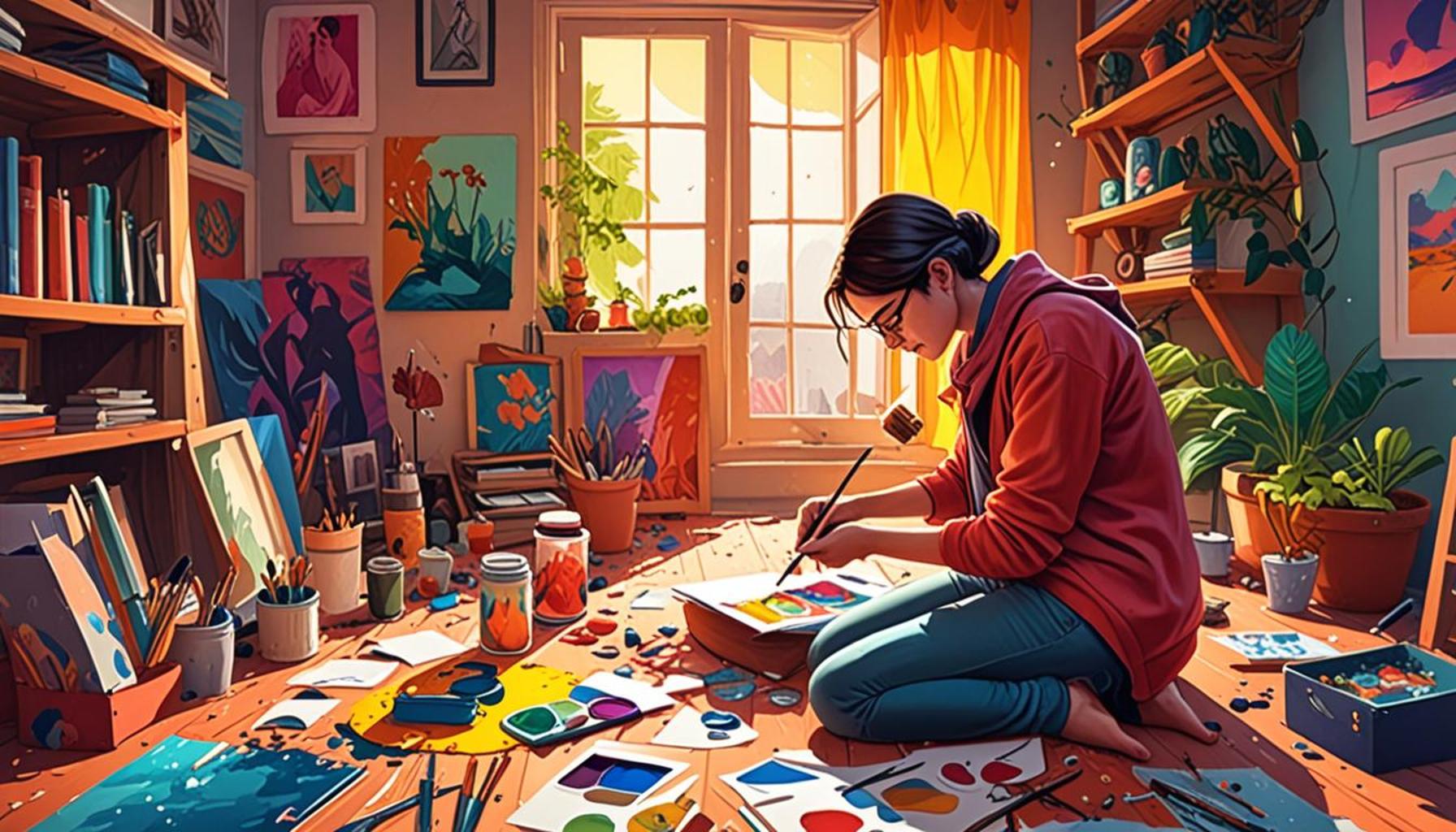 The Art of Description: How to Paint Vivid Scenes in Your Adventure Narratives