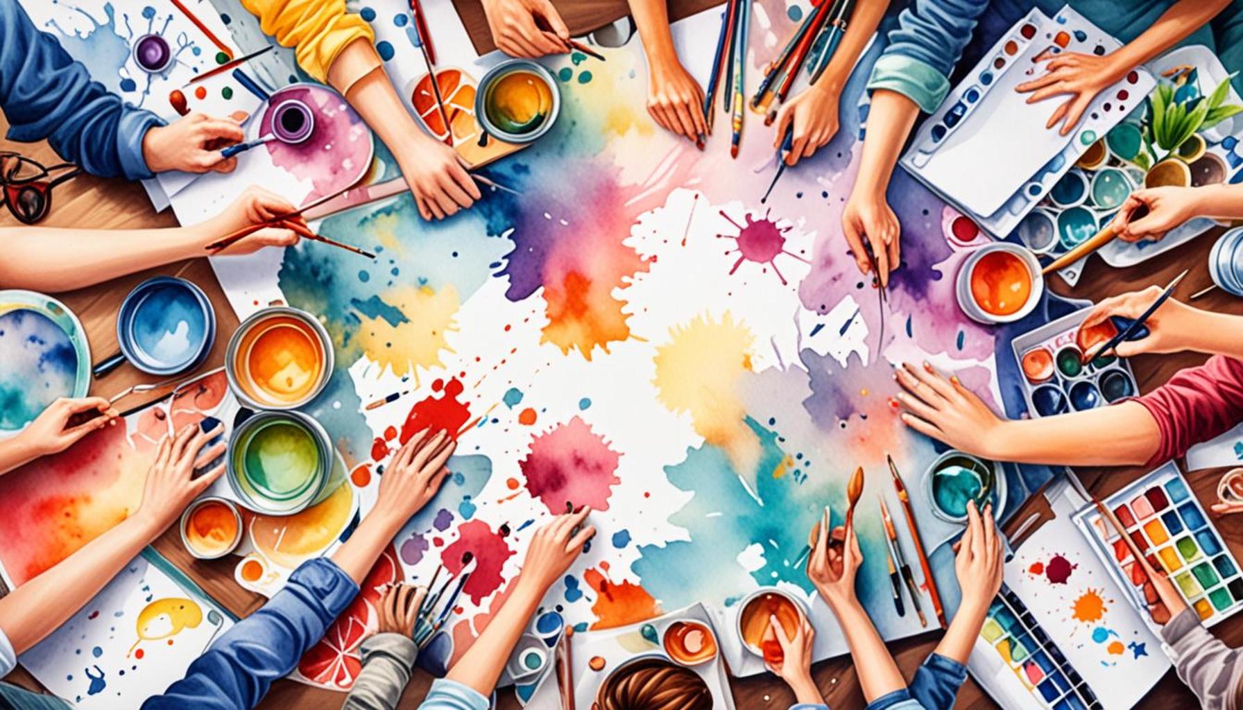 The Role of Collaboration in Artistic Creation: Collective Projects and Shared Experiences