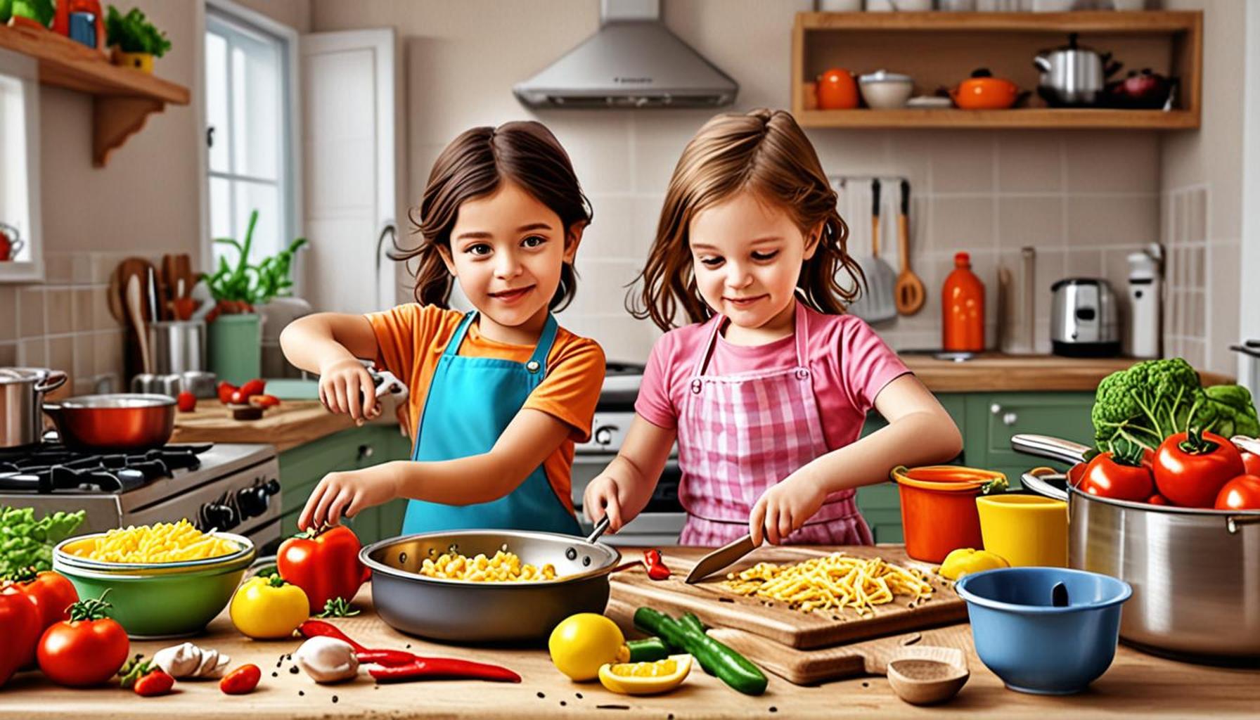 Cooking with Children: Creative Activities that Teach Culinary Skills and Foster a Love for the Kitchen